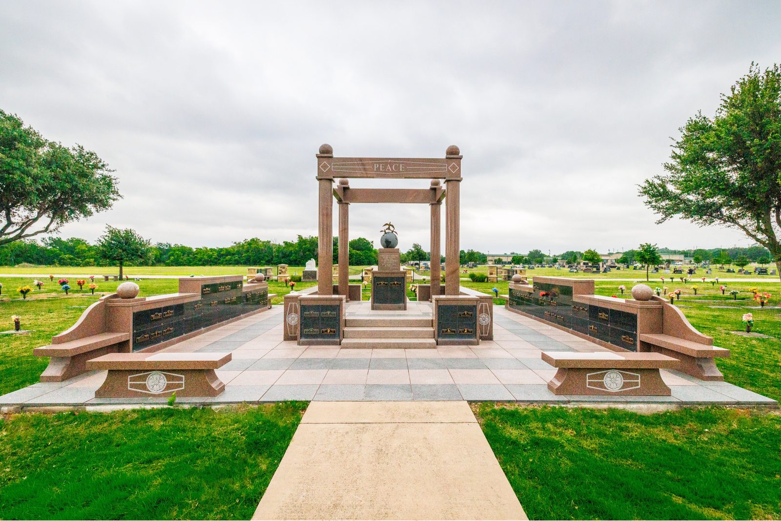 Peace Garden at Ridgeview West Memorial Park