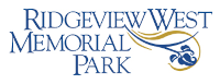 Ridgeview West Memorial Park logo