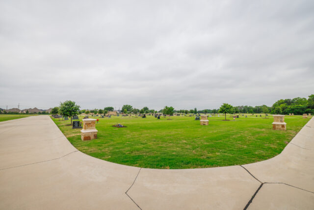 Traditional Burial Section at Ridgeview West
