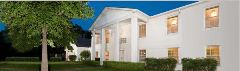 Exterior of Turrentine-Jackson-Morrow funeral home in Whitewright